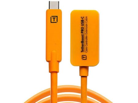 Tether Tools TetherBoost Pro USB-C Core Controller Extension Cable | Orange Sale