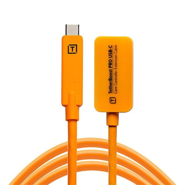 Tether Tools TetherBoost Pro USB-C Core Controller Extension Cable | Orange Sale