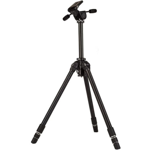 Slik THE PROFESSIONAL Tripod with PRO HEAD 3-Way Panhead | Supports 22.00 lb (9.980 kg) Hot on Sale