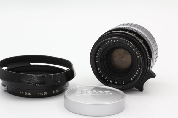 Used Leica M 35mm f2 Summicron Version 3 Used Very Good For Sale