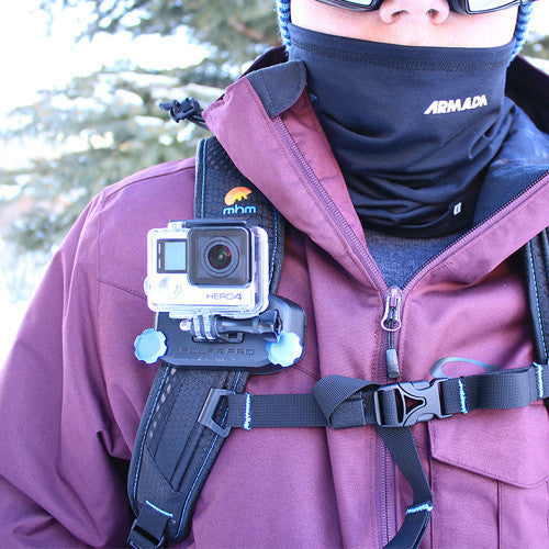 StrapMount    GoPro   Cell Phone BackPack Mount Fashion