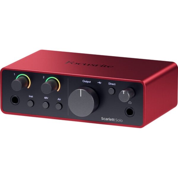 Focusrite Scarlett Solo USB Audio Interface | 4th Generation on Sale