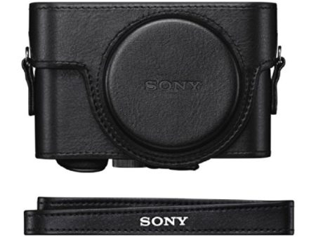 Sony Premium Jacket Case for Cyber-shot RX100, RX100 II, RX100 III, RX100 IV, RX100 V, RX100 VI | Black Online Hot Sale