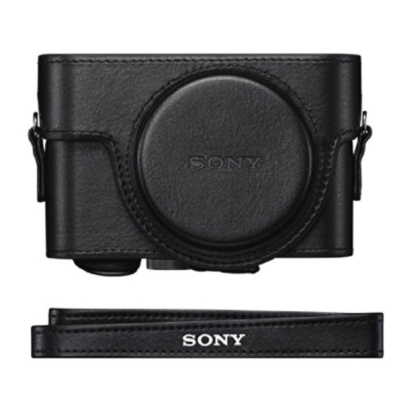 Sony Premium Jacket Case for Cyber-shot RX100, RX100 II, RX100 III, RX100 IV, RX100 V, RX100 VI | Black Online Hot Sale