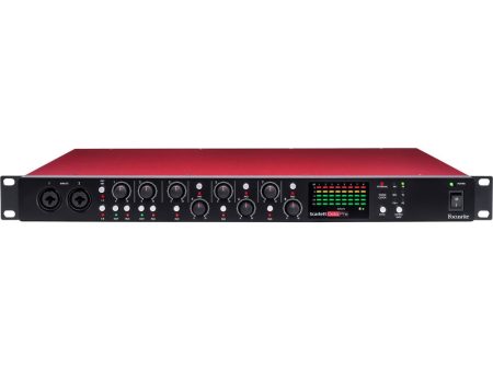 Focusrite Scarlett OctoPre Rackmount 8-Channel Microphone Preamp with ADAT Outputs Fashion