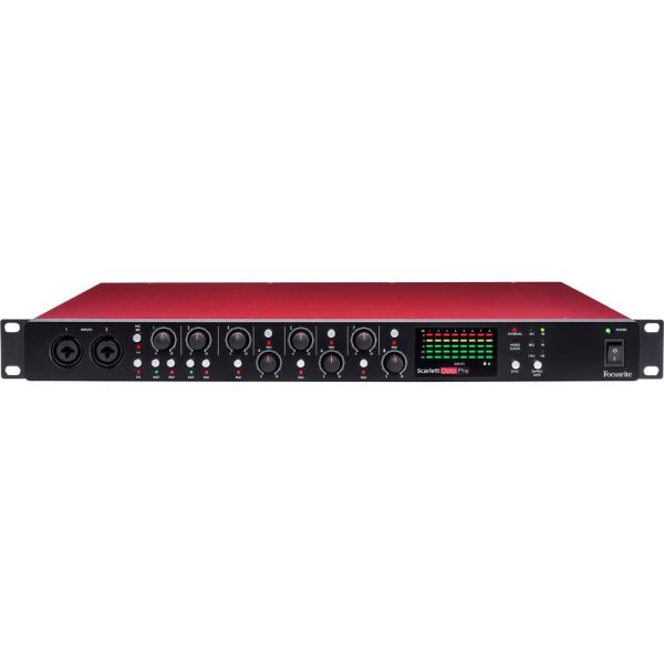 Focusrite Scarlett OctoPre Rackmount 8-Channel Microphone Preamp with ADAT Outputs Fashion