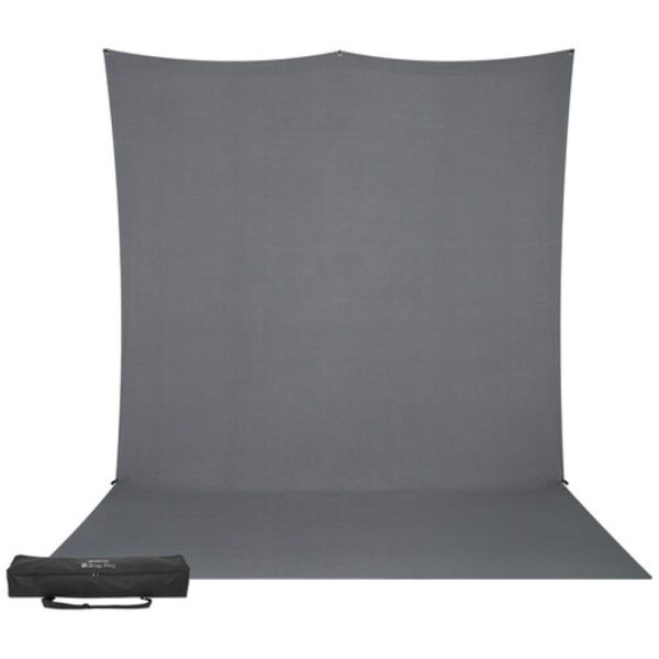 Westcott X-Drop Pro Fabric Backdrop Kit | Neutral Gray, 8 x 13  Sale