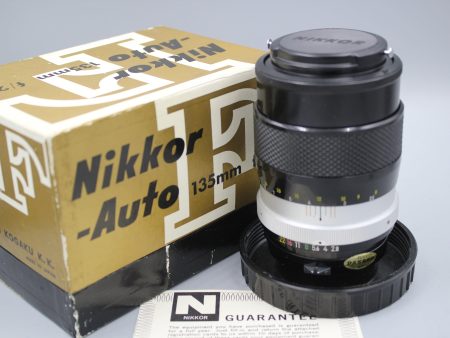 Used Nikon 135mm f2.8 Non AI Used Very Good Sale