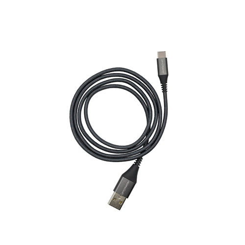 Promaster USB-C to USB-A Braided Cable 1m - grey Online Hot Sale