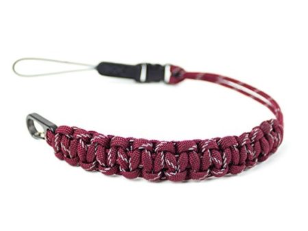 DSPTCH Wrist Strap | Burgundy 3M  Matte Black For Sale