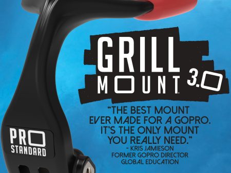 The Grill Mount 3.0 Multi-Function GoPro Mouth Mount Hot on Sale