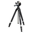 Slik Pro 700 DX Tripod with 700DX 3-Way, Pan-and-Tilt Head | Titanium Fashion