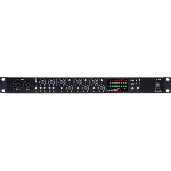 Focusrite Scarlett OctoPre Rackmount 8-Channel Microphone Preamp with ADAT Outputs Fashion