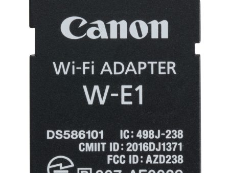 Canon W-E1 Wi-Fi Adapter Online now