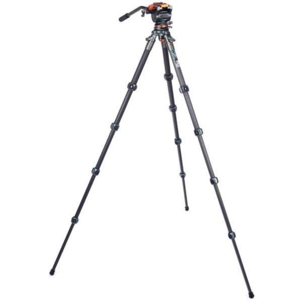 3 Legged Thing Jay Carbon Fiber Tripod with Quick Leveling Base and AirHed Cine-A Fluid Head System For Sale