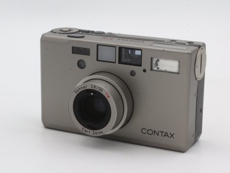 Used Contax T3 Camera Body Silver Double Teeth - Used Very Good Silver For Cheap